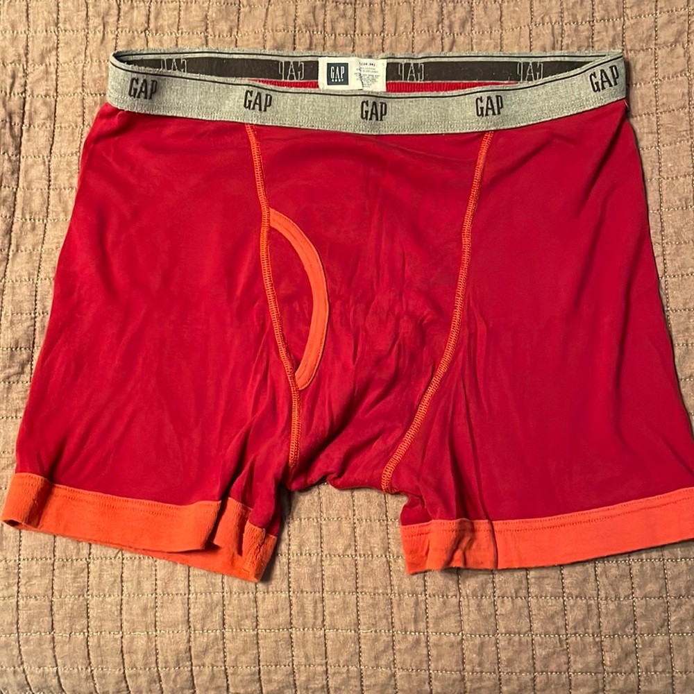 Men’s Gap Boxer Briefs Sz Large